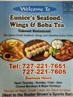 Eunice’s Seafood Wings & Boba Tea